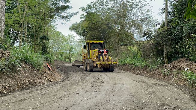 En 45 días estaría lista la pavimentación de la vía El Descanso – Magallanes en Neira