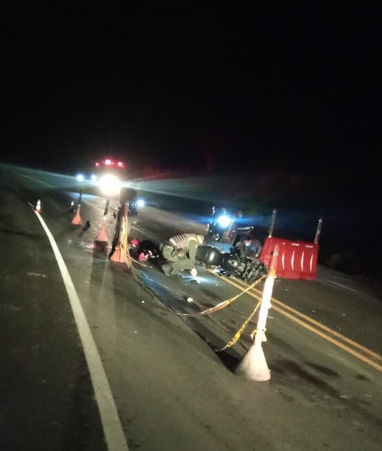 Un motociclista murió en accidente de tránsito en la vía La Felisa – La Pintada