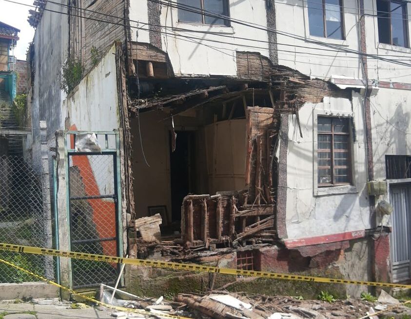 Declaran vivienda en ruina en el barrio Los Agustinos