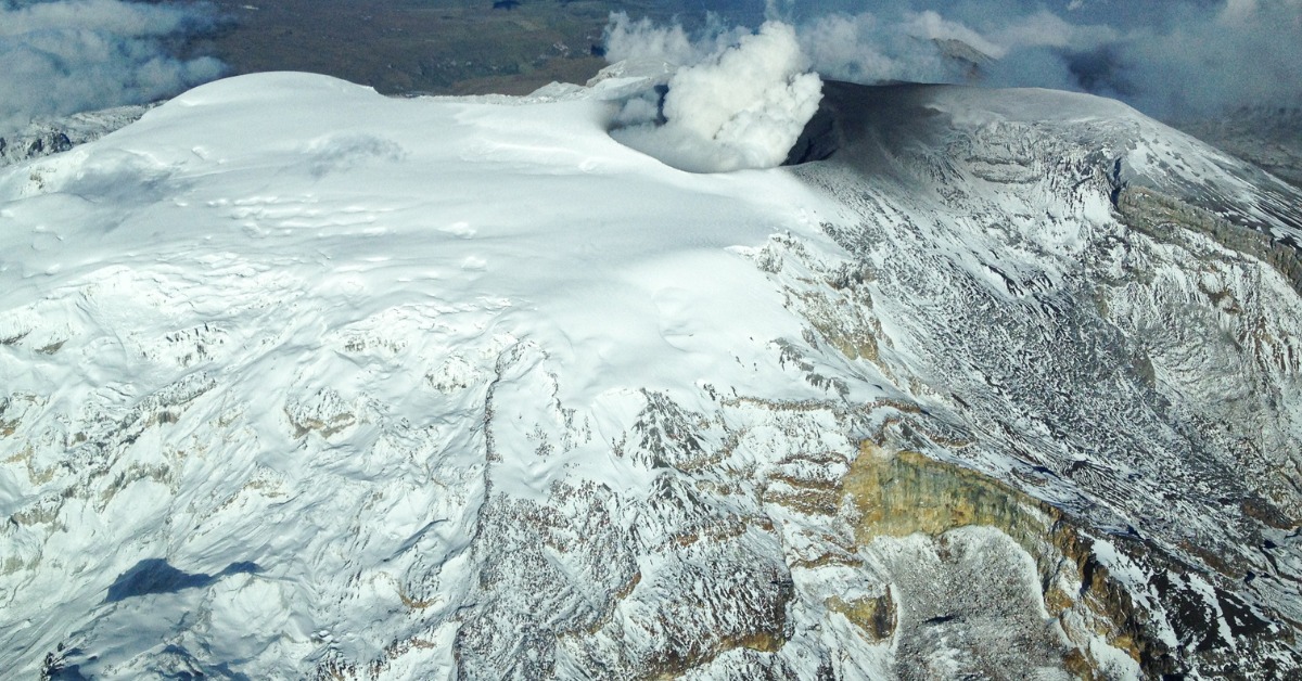 3.100 sismos se registraron este 6 de abril en el Volcán Nevado del Ruiz