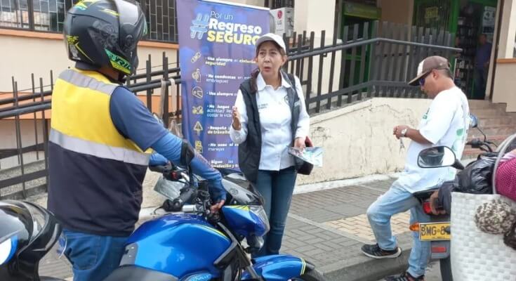 Realizan campañas para evitar accidentes de tránsito en Riosucio